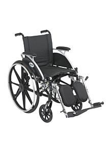 Drive Viper Wheelchair with Flip Back Removable Arms