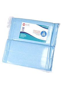 Tissue Filled Disposable Underpads by Dynarex