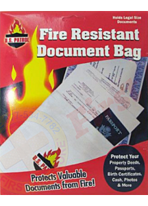 Fire Document Bag