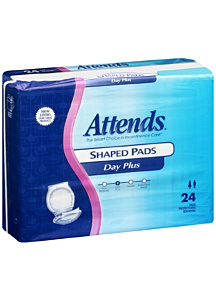 Attends Healthcare Products Attends Shaped Pads Heavy Absorbency