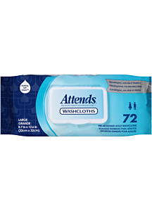 Attends Healthcare Products Attends Washcloths - Scented